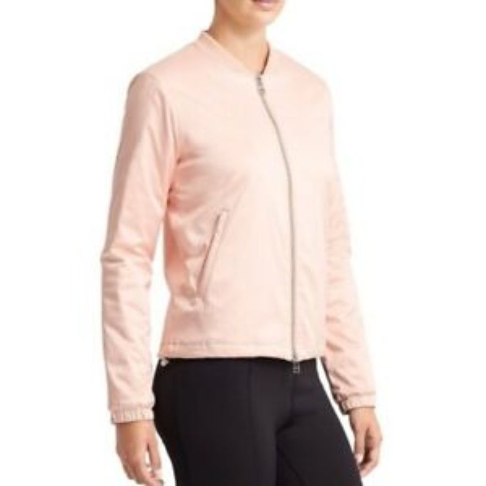 Derek Lam 10 Crosby Athleta Pink Bomber Jacket